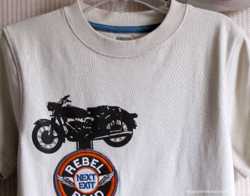 Фирменная футболка Gymboree, мотоцикл, от 4 до 6 лет, новая! 3
