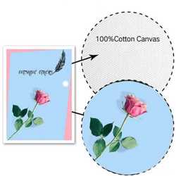 Картина плакат для декора стен роза печать на холсте живопись искусств 3