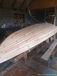 Изготовление лодок из дерева каркасы 1